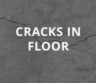 Warning Sign: Cracks in Concrete Floor